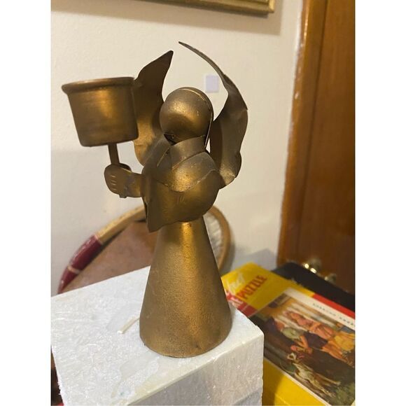 Vintage Angel candle holder - Picture 2 of 4